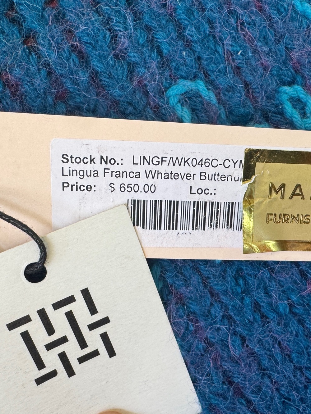 LINGUA FRANCA Luxury Embroidered Alpaca Wool Sweater • Womens LARGE • US 8 • NWT - Picture 8 of 13